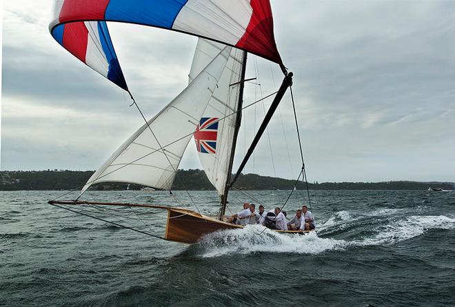 Sailing - Australian Championship Historic 18ft skiffs 2014, Sydney - 24/01/2014<br />
<br />
 © Andrea Francolini http://www.afrancolini.com/